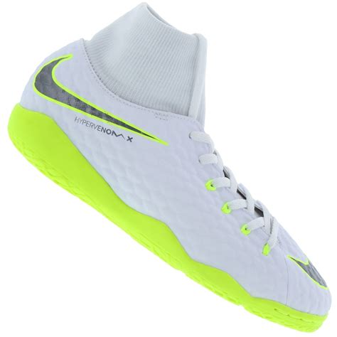 Chuteira Futsal Nike Hypervenom Phantom X 3 Academy Df Ic Infantil