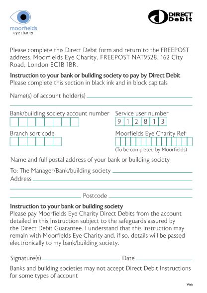 33 Direct Debit Form Free To Edit Download And Print Cocodoc