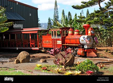 Dole Plantation Pineapple Express Train Wahiawa Honolulu Hawaii Oahu ...