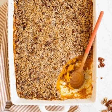 Healthy Sweet Potato Casserole IFoodReal