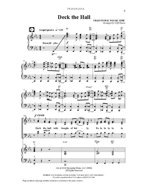 Fa La La La La (13 Song Collection) Sheet Music PDF (Word Music Choral) - PraiseCharts