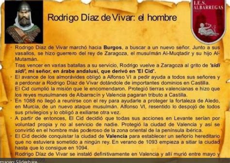 BLOG DE 6º 2022 23 RODRIGO DÍAS DE VIVAR EL CID CAMPEADOR