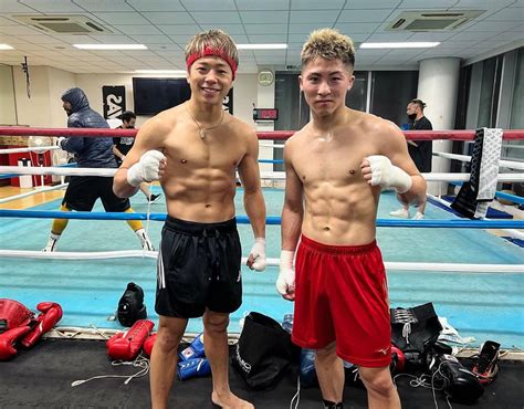 【k 1】武尊が井上尚弥とツーショット、大橋ジムへ出稽古「尚弥くんありがとう！」 ゴング格闘技