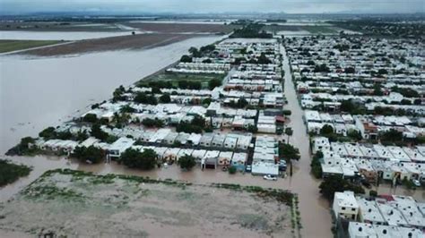 Se Registran Graves Inundaciones En Los Mochis Sinaloa El Sol De Nayarit