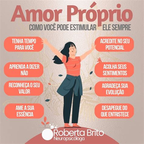 Amor Pr Prio Como Estimular Ele Roberta Brito Neuropsic Loga