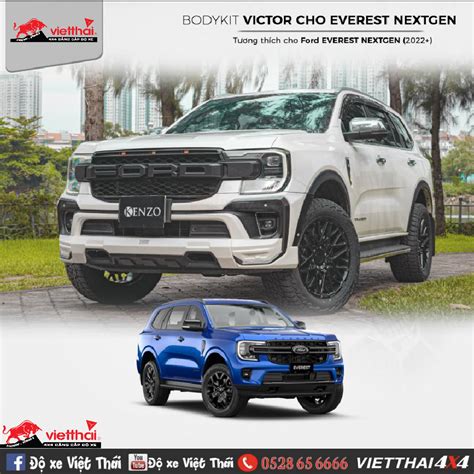 BODYKIT VICTOR CHO XE FORD EVEREST THẾ HỆ MỚI 2023 THÁI LAN Nắp thùng