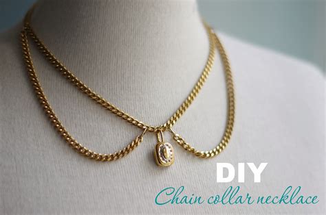 Diy Chain Necklace Collar