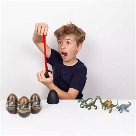 Dinosaurio Captivz Huevo Sorpresa Con Slime Jurassic World En Venta En