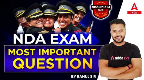 Nda Most Important Questions Of Maths For Nda Preparation