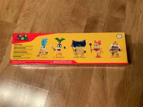 Super Mario Koopalings Bowser Jr Wendy Ludwig Iggy And Larry 5 Pack