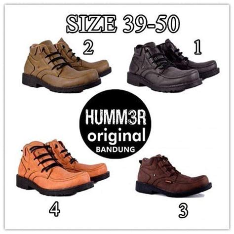 Jual Sepatu Humm R Twin Boot Pria Non Safety Original Nomor Tiga