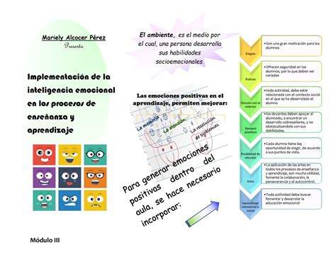 Modulo Producto Implementaci N De La Inteligencia Emocional En Los