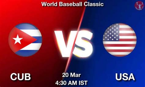 Cub Vs Usa Dream Team Prediction Fantasy Baseball Tips Mar