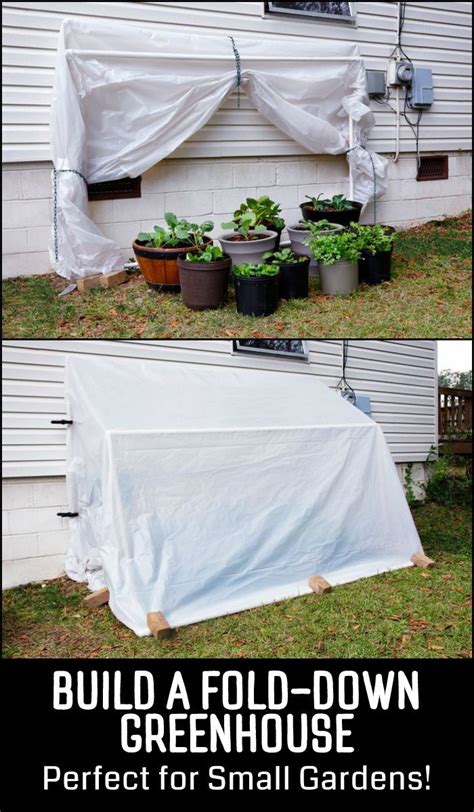 The Cover Is Being Used To Build A Small Greenhouse