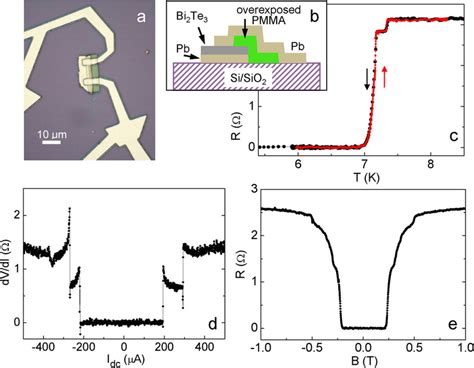 Proximity Effect Induced Superconductivity In Pb Bi2Te3 Pb Sandwich