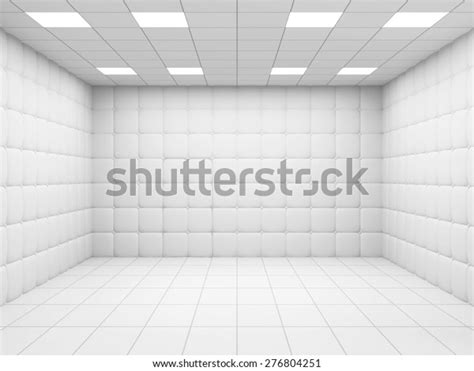 White Mental Hospital Room Interior 3d Stock Illustration 276804251 ...