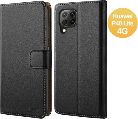 Hoomil Funda Para Huawei P Lite Funda De Cuero Pu Premium Carcasa