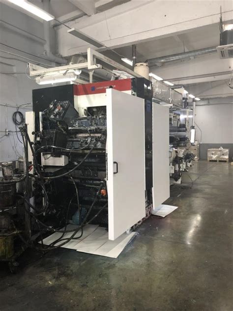 WINDMÖLLER HÖLSCHER SOLOFLEX Flexo central drum printing press 8