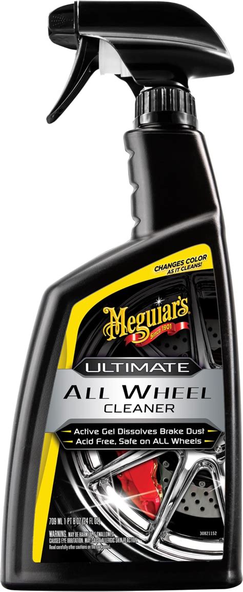 Meguiars Oficial Ultimate Limpiador De Rines G180124 709 Ml Amazon
