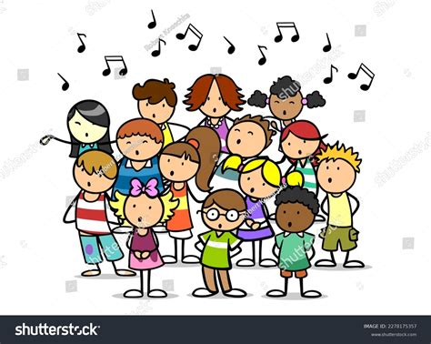 330 Childrens Schools Singing Images Stock Photos And Vectors Shutterstock