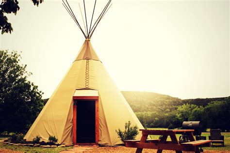 Reservation On The Guadalupe Tipi 7 White Buffalo Best Texas Travel