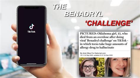 The Benadryl Challenge On Tiktok Youtube