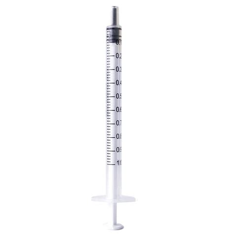 Amazon BSTEAN 1ml 1cc Syringe With Luer Slip Tip No Needle Non