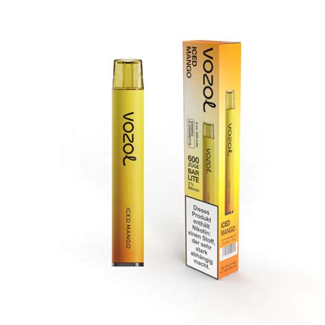 VOZOL Bar Lite Iced Mango 20mg Ml Vape Snus