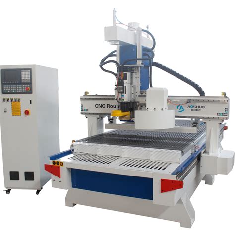 Auto Tool Changer Woodworking CNC Router Machine With Four Spindles