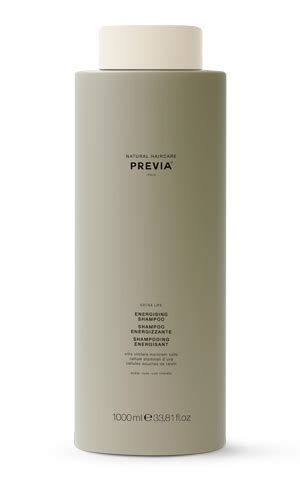 Previa Extra Life Energising Shampoo Ecohaircare