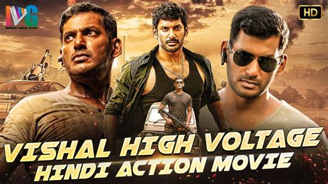 Vishal High Voltage Hindi Action Movie HD | Vishal South Indian Dubbed ...