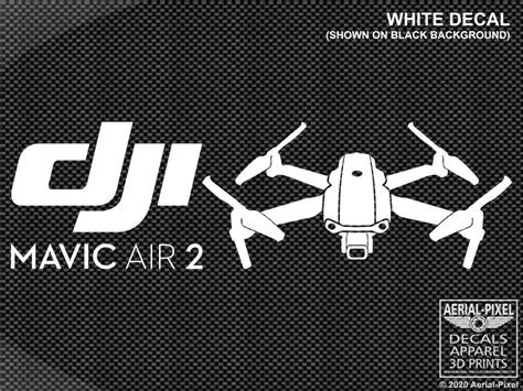 Dji Mavic Air 2 Case And Vehicle Decal Drone Sticker Etsy