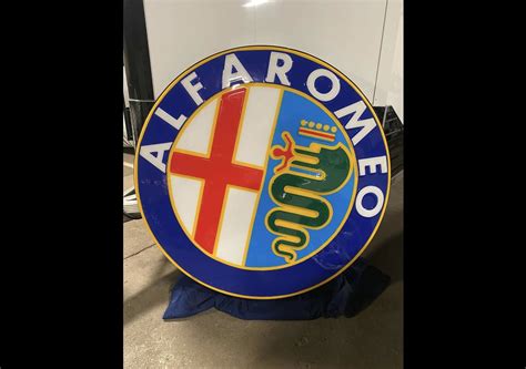 Dt Illuminated Alfa Romeo Dealership Sign Pcarmarket