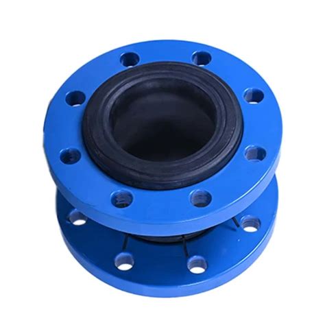 Single Sphere Carbon Steel Flexible Rubber Expansion Joint Pipe Fitting