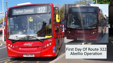 First Day Of Route Abellio Operation Youtube