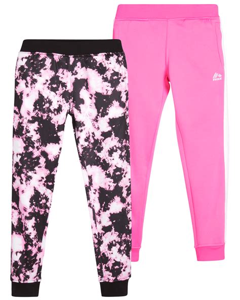 Rbx Girls Sweatpants 2 Pack Active Fleece Joggers Size 4 16