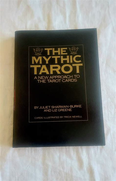 The Mythic Tarot 1986 Softcover Book Vintage Illustrated Etsy