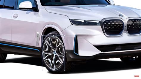 Bmw Ix Electric Suv Envisioned With Ix And Concept Xm Cues Is Oddly