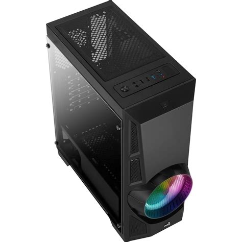 Gabinete Gamer Mid Tower RGB Aero Engine 67968 Aerocool Glacon