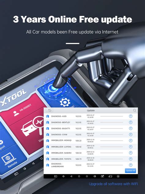 Xtool D Bt Professional Bi Directional Scan Tool Ecu Coding Xtool