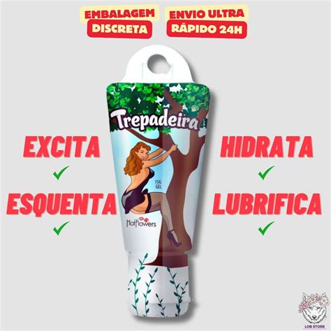 Gel Trepadeira Excitante G Hot Flowers Libido Sex Shop Shopee Brasil