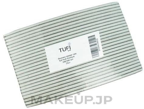 Tufi Profi Premium Semicircle Nail File Grey Makeup Jp