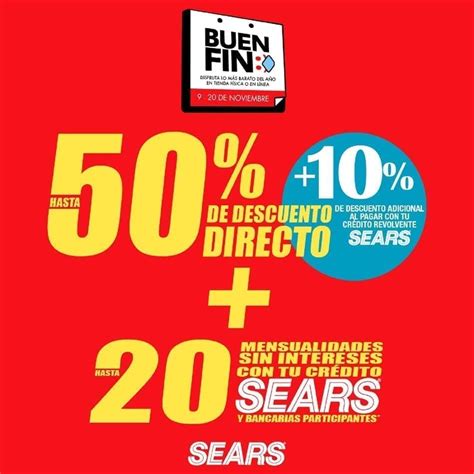 Folleto Sears Buen Fin Ofertas Y Promociones