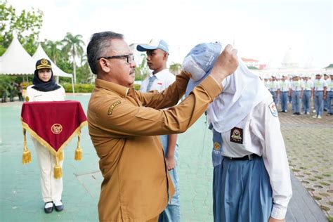 Pesan Sekda Batam Jefridin Pada Calon Anggota Paskibraka Tahun 2024