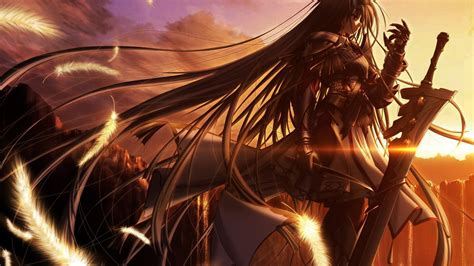 New Anime Warrior Girl Wallpaper Gallery - Warrior Anime Girl Wallpaper 4k - 1920x1080 ...