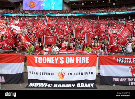 Manchester United Women Fans Adobe Fa Women S Cup Final Manchester