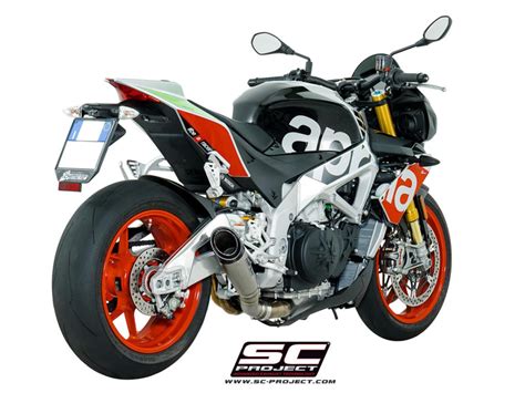 SC Project S1 Titanium Low Position Einddemper Zonder E Keur Aprilia