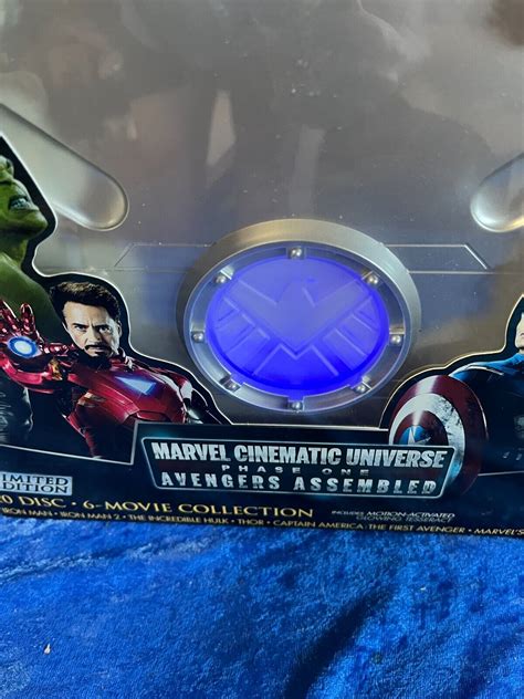 Marvel Cinematic Universe Phase One Avengers Assembled Blu Ray 3D