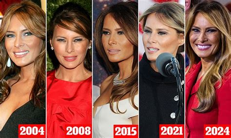 melania trump  barely aged  day    years
