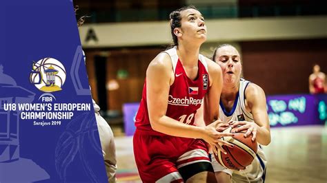 Israel V Czech Republic Full Game FIBA U18 Women S European